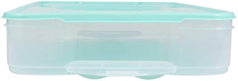 СОЛУСТ Кутија За Јајца Транспарентна Кутија За Јајца Кујна Пластика 24 Решетки Фиоки За Држачи За Јајца Организатор За Складирање