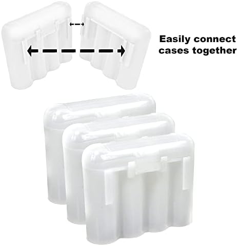 Caseц Батерија 2 Бела Пластика Box ААА Кутија За Складирање На Држачот За Батерии
