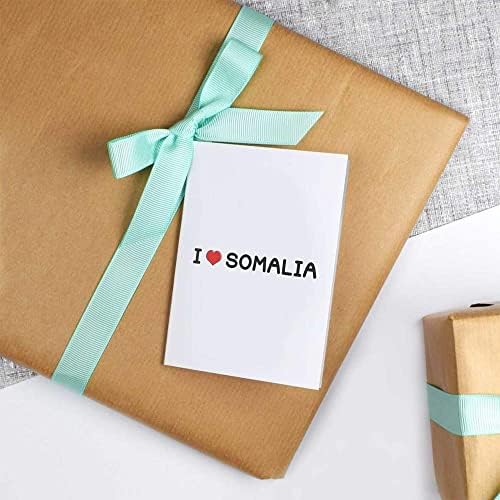 5 х А1 Ја Сакам Сомалија Подарок Завиткајте/Завиткајте Хартиени Листови