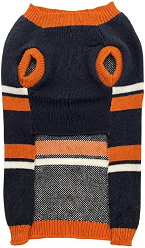 НФЛ Чикаго мечки џемпер за кучиња, среден медиум. Топло и пријатно плетено џемпер со миленичиња со лого на тимот во НФЛ, најдобар