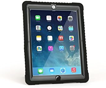 Кутија за штит на MaxCases за iPad 2/3/4 -засилен случај со двојна заштита за iPad Air, поликарбонат Snap на рамка на екранот/силиконски