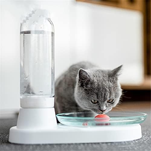 Zhuhw мачки диспензери за вода за диспензери за вода, безболен анти-ролвер автоматско надополнување на вода мачки за пиење вода за