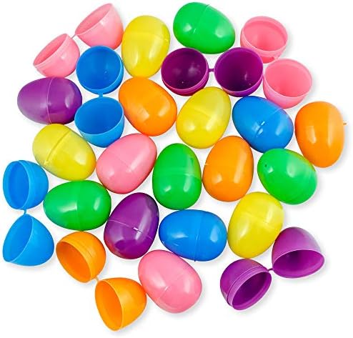 Американски карневалски март пластични велигденски јајца зависеа од 6 бои