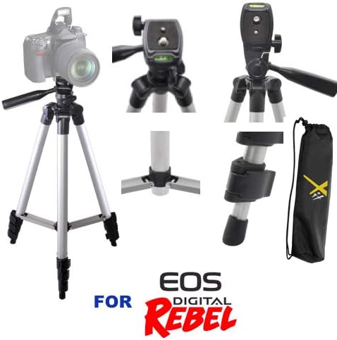 Идеален комплет за додатоци од 21 парчиња за EOS Rebel T6i, T6, T6S, EOS Rebel T5, EOS Rebel T6s, Rebel T5i, Rebel T4i, Rebel T3, Rebel