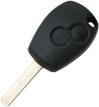 Заменска обвивка Segaden Заменска обвивка компатибилна со Renault Clio Dacia Logan Sandero 2 копче без копче за влез, далечински клуч за