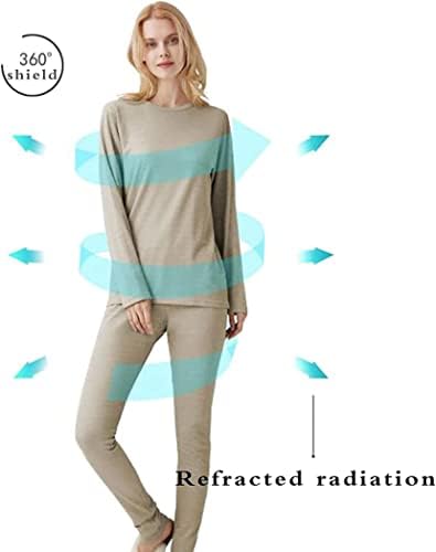 Yilefu EMF Анти-зрачење облека Сребрена влакна Заштита за зрачење, Објавување на зрачење, костум за заштита на зрачење за бремени жени за