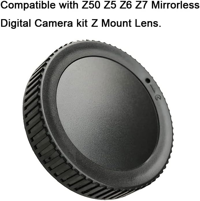 Капа на телото на камерата и капакот на капакот на задните леќи компатибилен за Nikon Z8 Z9 Z7II Z6II Z7 Z6 Z5 Z50 Комплет за камера Z Mount