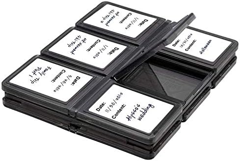 Риц Опрема 64GB V60 4K U3 Sdxc Мемориски Картички 10-Пакет Со Читач На Картички И Вивитар 12 Држач За Мемориска Картичка