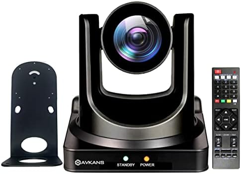 Камера на Avkans NDI, 20x оптичка PTZ камера со истовремена HDMI/3G-SDI/IP стриминг за црковно видео производство на училишни настани
