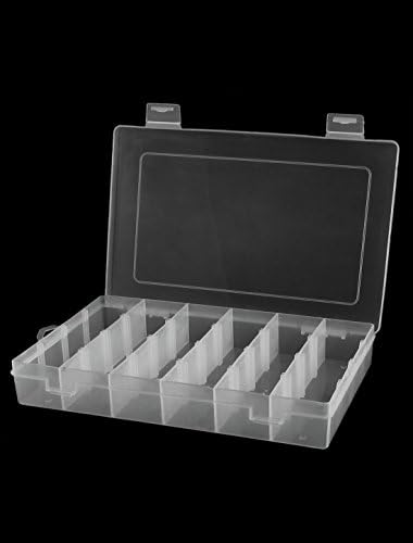 Организатори на алатка за одвојување на пластична алатка 24 слотови Електронски алатки за складирање алатки кутии за кутии за кутии