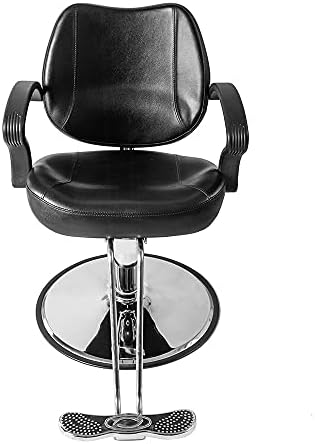 Опрема за фризерска опрема Лиујунки Барбер стол дами бербер стол црно -американски магацин