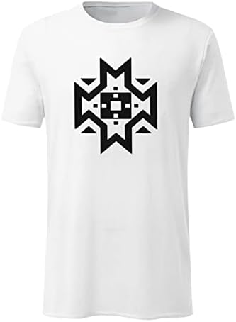 Xxbr маица за мажи со кратки ракави со кратки ракави, атлетски маички кошули лето обични тенок фит етнички стил на одмор патриотски внук забава