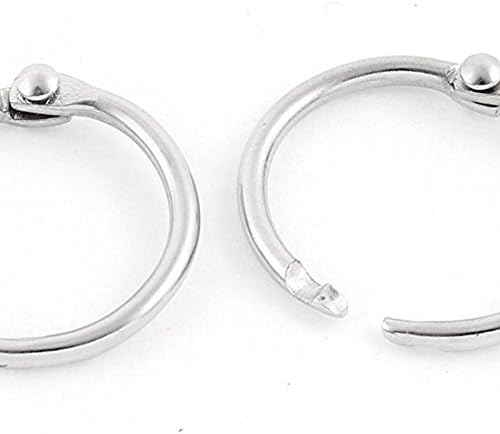 Клучни прстени за врзивни прстени со метални лисја -копапа
