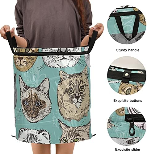 Мачиња мачиња се појавуваат алишта за алишта со патент за патент за песечка корпа за перење со рачки што може да се сруши за складирање