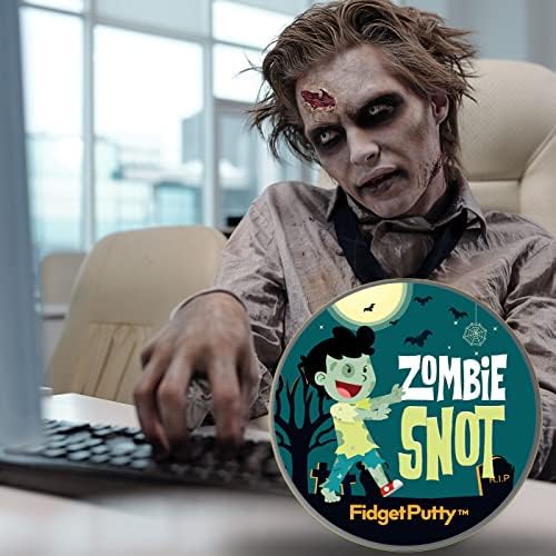 Zombie Snot Fidget Putty Stress Relief Release News Zombie Gags за деца порибници за порибување за момчиња Ноќта на вештерките чудни идеи
