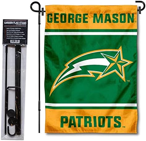 Градинарски знаме на Georgeорџ Мејсон Патриотс Градина и знаме на столб за столбови на знамето