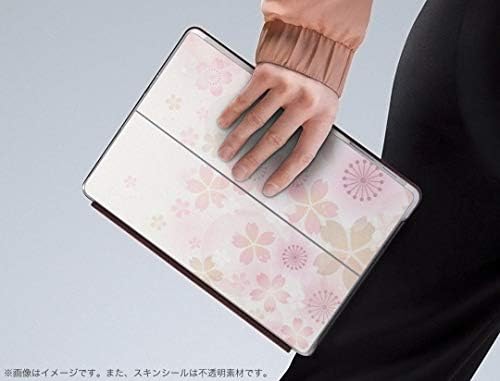 Декларална покривка на igsticker за Microsoft Surface Go/Go 2 Ултра тенки заштитнички налепници на телото 000179 цреша цвеќиња розова пролет