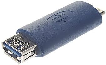 FASEN USB 3.0 AF до Micro USB 3.0 BM OTG адаптер сина