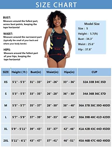 Ethlauffенски женски едно парче атлетски костим за капење за спортско тренирање за капење костум за капење за кругови на пливање