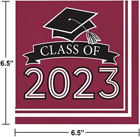 2023 година Бургундија и Бела дипломирана забава ги снабдува манекенките за еднократна употреба и украси за матура на средношколски колеџ, служи