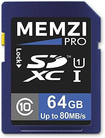 MEMZI PRO 64gb Класа 10 80MB / s Sdxc Мемориска Картичка За Sony HandyCam HDR-Pj Серија Дигитални Камери