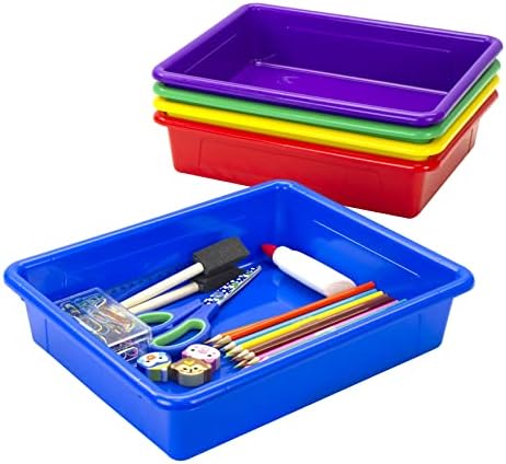 Поддршка за големина на буква Storex-Организатор за училница, канцеларија и дома, разновидни бои, 5-пакет
