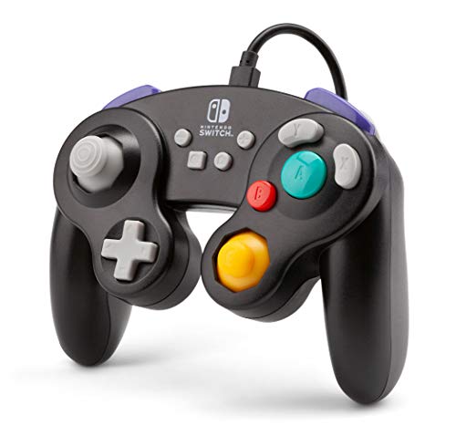 Powera Wired Controller за Nintendo Switch: gamecube стил - црно