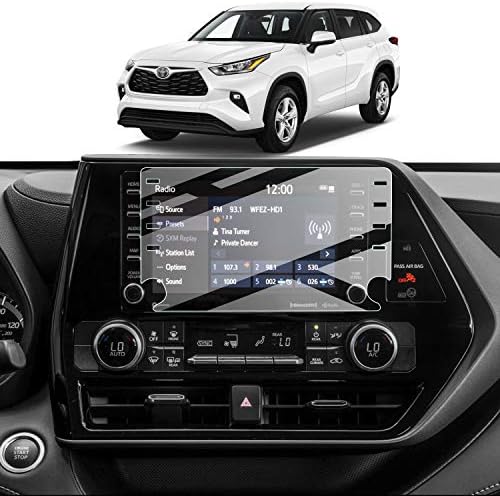 Sktu Заштитник На Екранот ЗА 2020 2021 2022 Toyota Highlander L/LE/XLE/XSE Екран 8 Инчен Highlander XU70 Навигација Дисплеј