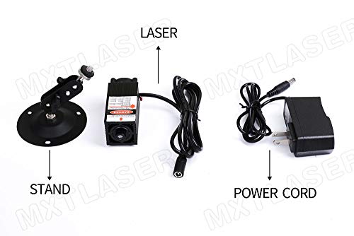 MXTLASER HIGH POWER 808NM NIR DOT LASER MODULE со вентилатор за ладење за облека Cuttingwood CuttingMechanical позиционирање