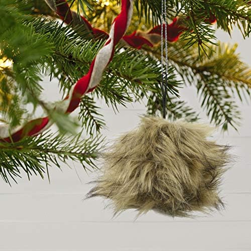 Hallmark Keepsake Christmas Ornament 2019 година датира од Trвезда Трек Трибл со звук и движење, ткаенина