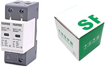 NIBYQ 2P AC SPD Surge Protection 10〜20Ka /20〜40Ka /30ka〜60ka House Moilning Protector Now-напон заштитен уред 230V 275V