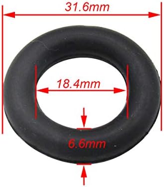 Brand CKPSMS бренд #2460 Нови прстени за гумени гумени гумени гуми за пејач 29-4, 29K51 Бело 1477
