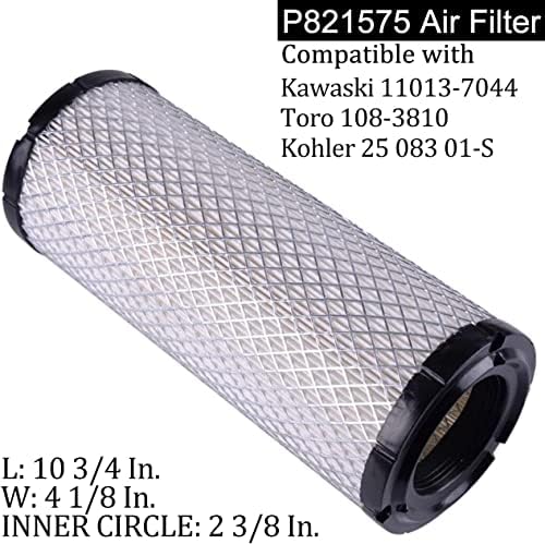 Podoy P822858 и P821575 Air Filter компатибилен со Donaldson Bobcat FPG05 Air Cleaner, заменува 6672467 6672468 PM252Z PM260Z