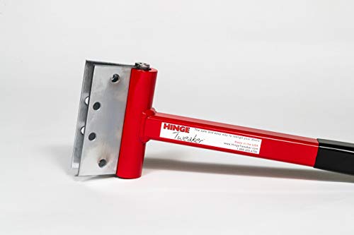 Hinge Tweaker Црвена стандардна големина на тежина за .134 Мерач Комерцијална алатка за прилагодување на вратата на вратата/Бендер