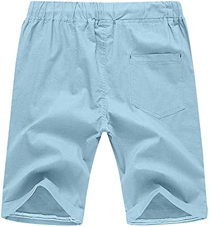 Менс атлетски панталони со џебови лето влечење на отворено мода основно лабаво цврсто дишење брзо сушење на обични шорцеви