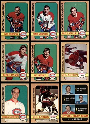 1972-73 O-Pee-Chee Montreal Canadiens во близина на екипата сет Монтреал Канадиенс екс/МТ Канадиенс