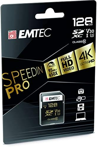 Emtec Speedin Класа 10 UHS - 1 U3 V30 SD Мемориска Картичка