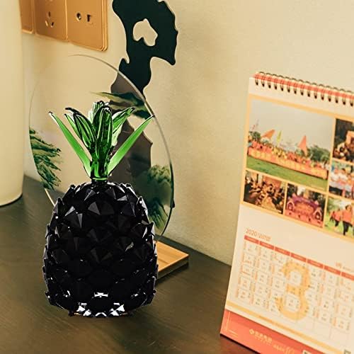 Торба со украси кристални украси креативни украси за подароци од црна ананас, роденденска експресија на подароци за плетење украс