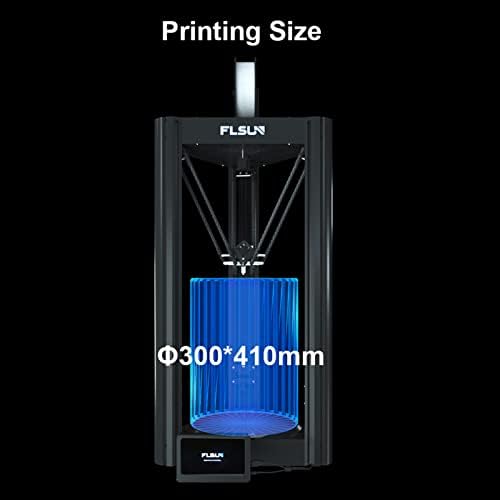NOTRAK FLSUN V400 FDM 3D печатач Брз 400мм/с брзина на печатење автоматско израмнување со целосен метал директен екструдер 7- инчен допир