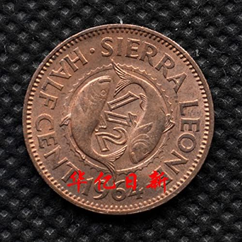 Сиера Леоне монета 1-2 африканска монета за животни Година случајна km16
