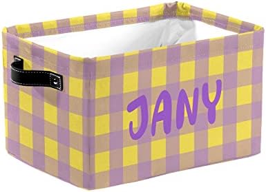 Преклопна персонализирана кутија за играчки за кошула за момчиња девојчиња водоотпорни корпи за складирање корпи со име за плакари