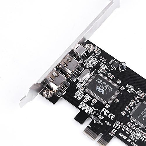 2,5 GB/S голема брзина PCI Express Adapter Network Card со FireWire Cable, IEEE 1394B IEEE 1394-1995 IEEE 1394A-2000 за Windows Server