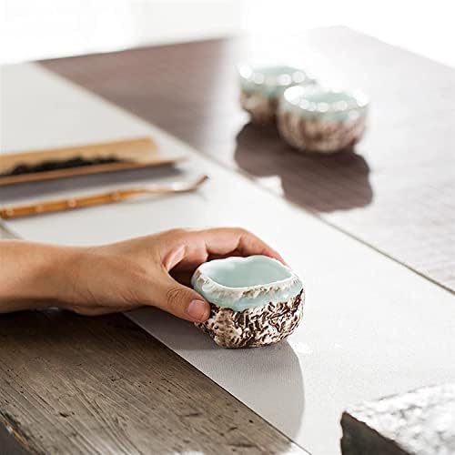 Razzum Кинески чај Гонгфу сет керамички имитација на камен чај чаша stoneware ретро кафе чаша лична кригла Пу-ер чај церемонија на чај кунг фу чај сет за чај саксија сет
