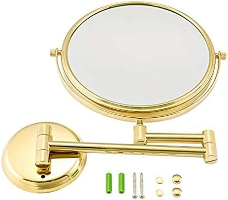 Зеах wallид монтиран шминка огледала зголемувајќи го цврсто прилагодување на козметичкото огледало за бричење на бањата суета огледало
