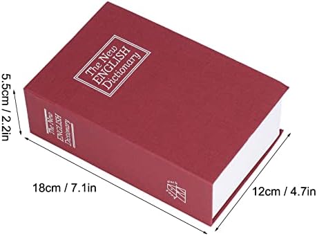 Јосу Книга Безбедна Кутија, Модна Книга Корица Дизајн Комбинација Брава, Лозинка Отклучување, За Семејна Безбедност или Патување Со