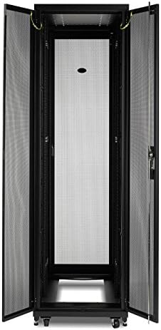 APC NetShelter СВ 48u 800mm Широк x 1200mm Длабоко Куќиште Со Страни Црна AR2587