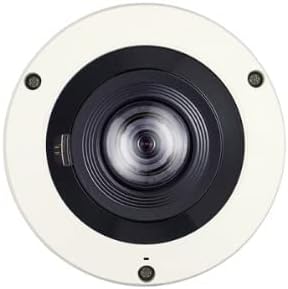 Hanwha Techwin XNF-8010RV 6MP IR WDR Мрежа на отворено Fisheye 360 ​​° Купола камера со леќи од 1,6мм, врска RJ45