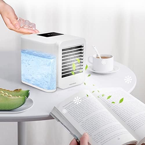 Преносен климатик за наизменична струја, десктоп ладилник за домаќинство USB мини ноќ, регулирање