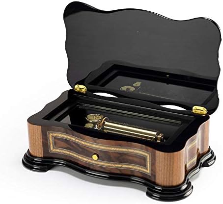 Рачно изработен италијански класичен стил 50 белешка Санкио Гранд музичка кутија - Канон во Д.