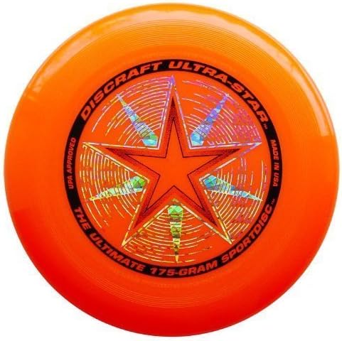 Дискрафт 175 грам супер-боја ултра-starвезда диск. Портокалово
